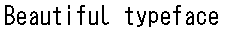 画像5：書体サンプル 12×24（11×23）