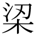 字形