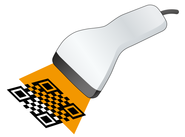 画像:バーコードの文字列チェック