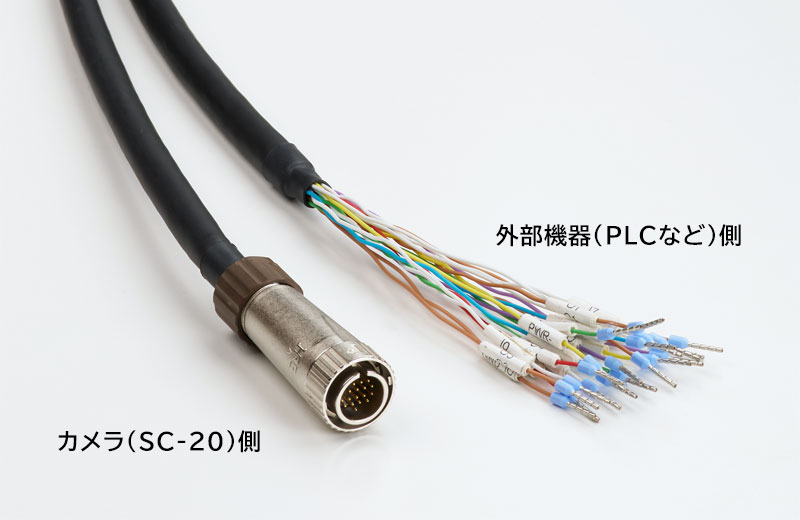 外部IOケーブル外観写真