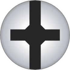 ネジ穴のイメージ（プラスマイナス）